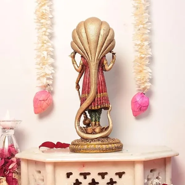 Red_and_Golden_Standing_Vishnu_Idol_with_Sheshnaag_12_Inches_|_Antique_Finish_for_Pooja_Room_&_Home_Decor_|_Office_Desk_|_Living_Room_|_Ideal_for_Wedding_&_Housewarming_Gift