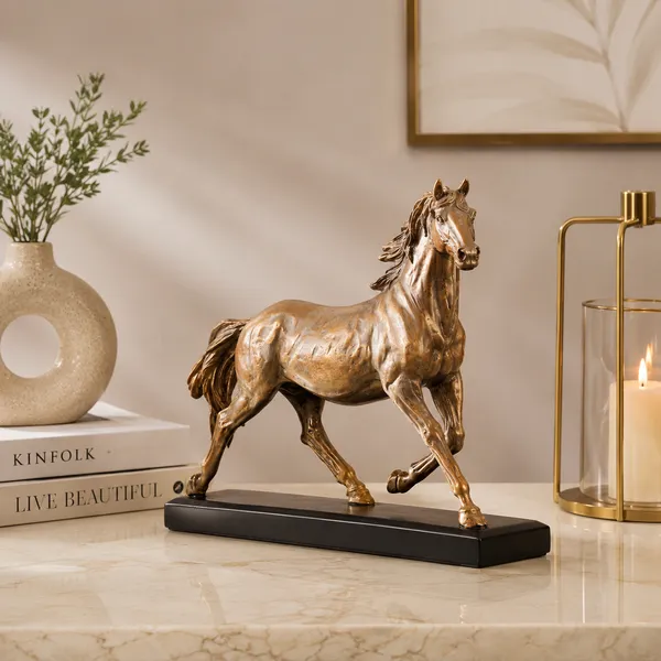 Shopping_Uncle_Majestic_Galloping_Horse_Sculpture_|_Premium_Bronze_Finish_Resin_Horse_Showpiece_for_Living_Room,_Office,_Entryway_&_Home_Decor