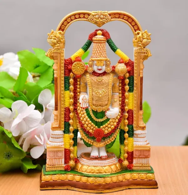 Shopping_Uncle_Marble_Dust_Tirupati_Balaji_Statue_I_Tirupati_Balaji_God_Idol_I_Venkateswara_Statue_I_Marble_Dust_Statue_for_Home_Decor_I_God_Idol_Home_Decor_I_Tirupati_Balaji_Sculpture_(8_Inches)