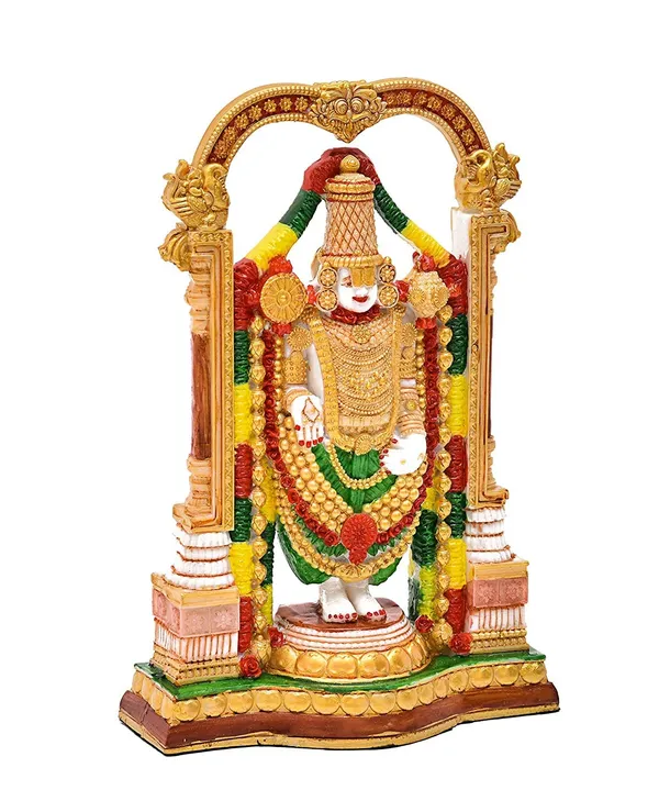 Shopping_Uncle_Marble_Dust_Tirupati_Balaji_Statue_I_Tirupati_Balaji_God_Idol_I_Venkateswara_Statue_I_Marble_Dust_Statue_for_Home_Decor_I_God_Idol_Home_Decor_I_Tirupati_Balaji_Sculpture_(8_Inches)