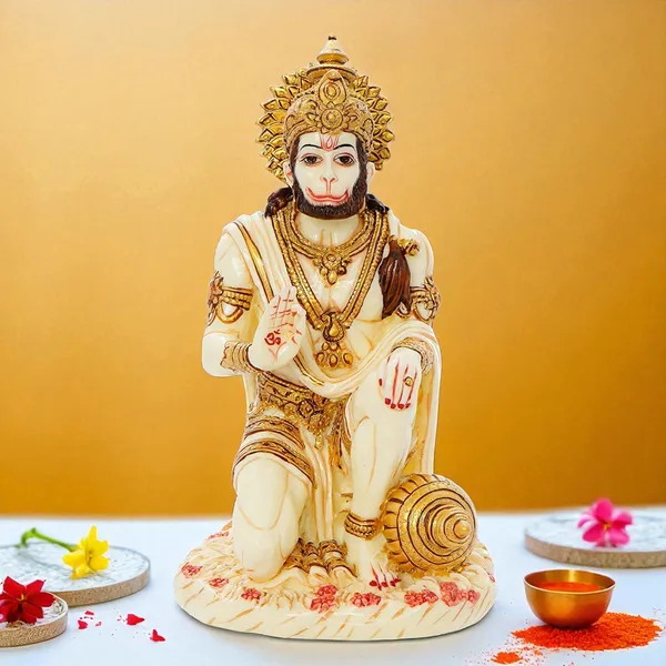 Shopping_Uncle_Sitting_Lord_Hanuman_Ji_Murti_For_Mandir_With_Positive_Vastu_Benefits_7.5_Inches_White_Marble_Dust