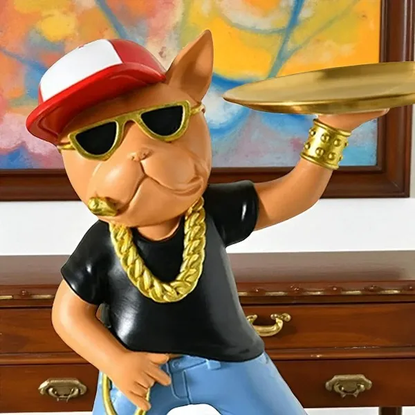 Shopping_Uncle_Blue_Streetwear_French_Bulldog_Buttler_with_Tray