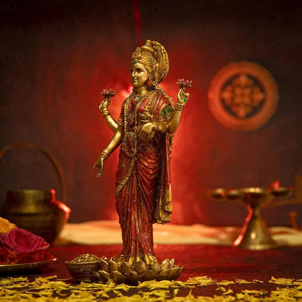 Red_&_Golden_Goddess_Standing_Lakshmi_Idol_Murti_For_Diwali_Pooja_idols_Gifts_10_Inches