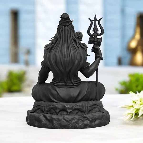 Lord_Shiva_Idol_|_Adiyogi_Bholenath_Murti_for_Car_Dashboard,_Home_&_Office_Décor_(Black,_9cm)