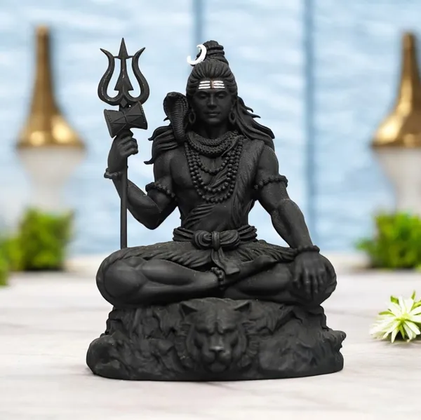Lord_Shiva_Idol_|_Adiyogi_Bholenath_Murti_for_Car_Dashboard,_Home_&_Office_Décor_(Black,_9cm)