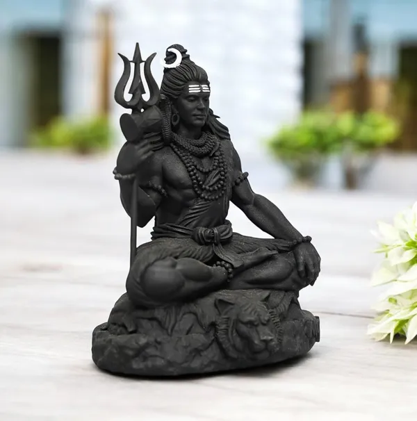 Lord_Shiva_Idol_|_Adiyogi_Bholenath_Murti_for_Car_Dashboard,_Home_&_Office_Décor_(Black,_9cm)