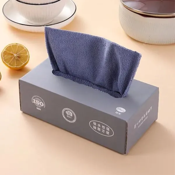 Multicolor_Non_Scratch_Reusable_Microfiber_Cleaning_and_Drying_Wipes_with_Dispenser_Box_(20_X_13_X_0.5_Cm)_(Pack_Of_20)