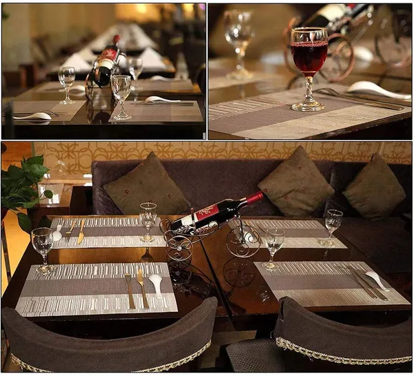 Golden_&_Beige_Washable_PVC_Heat_Resistant_Colorful_Place_Mats_for_Kitchen_Dining_Table_(Ã¢â‚¬Å½45L_X_30W_Cm)_(Pack_Of_4)