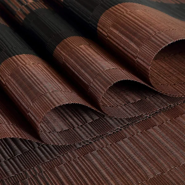 Brown_&_Black_Washable_PVC_Heat_Resistant_Colorful_Place_Mats_for_Kitchen_Dining_Table_(Ã¢â‚¬Å½45L_X_30W_Cm)_(Pack_Of_4)