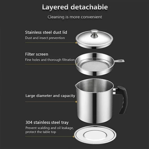 Multicolor_Stainless_Steel_Household_Oil_Pot_with_Lid_(‎15L_X_10W_X_5H_Cm)