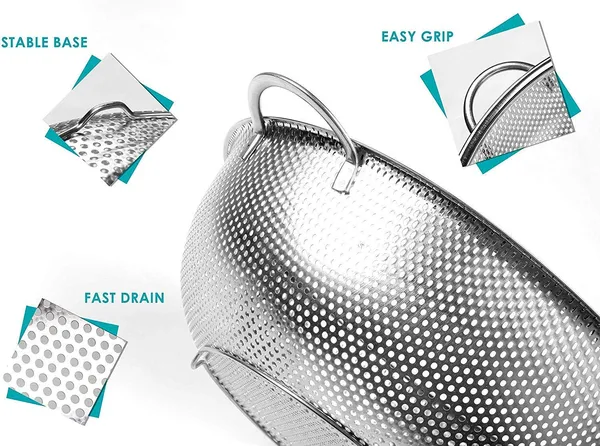 Multicolor_Unbreakable_Stainless_Steel_Strainer_Colander_Fruit_Basket_With_Handle_(Ã¢â‚¬Å½25L_X_9W_X_25H_Cm)