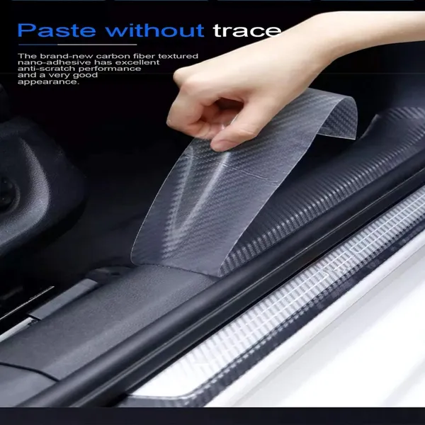 Multicolor_Car_Sticker_Carbon_Fiber_Rubber_Entry_Guard_Protector_Strip_(Ã¢â‚¬Å½5_X_500_X_0.1_Cm)