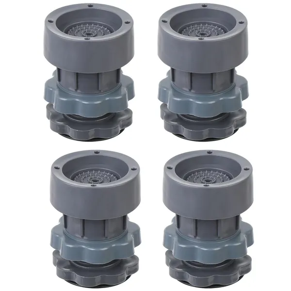 Multicolor_Adjustable_Dryer_Shock_&_Noise_Cancelling_Anti_Vibration_Pads_for_Washing_Machine_(9.5_X_14.6_X_13.3_Cm)_(Pack_Of_4)