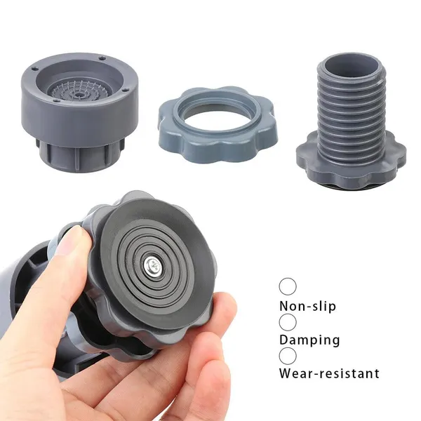 Multicolor_Adjustable_Dryer_Shock_&_Noise_Cancelling_Anti_Vibration_Pads_for_Washing_Machine_(9.5_X_14.6_X_13.3_Cm)_(Pack_Of_4)