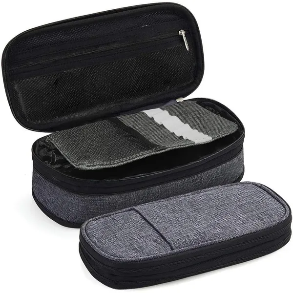 Black_Aesthetic_Pencil_Pouch_for_Kids_(22_X_6.5_X_7_Cm)