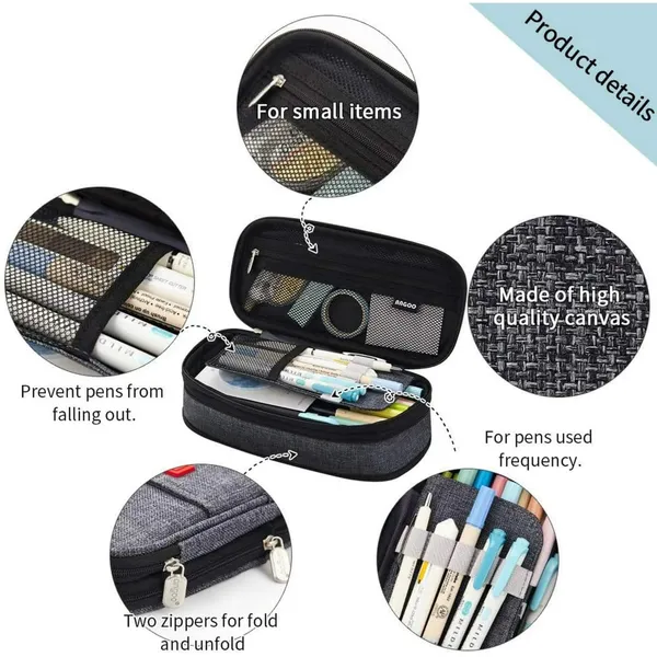 Black_Aesthetic_Pencil_Pouch_for_Kids_(22_X_6.5_X_7_Cm)
