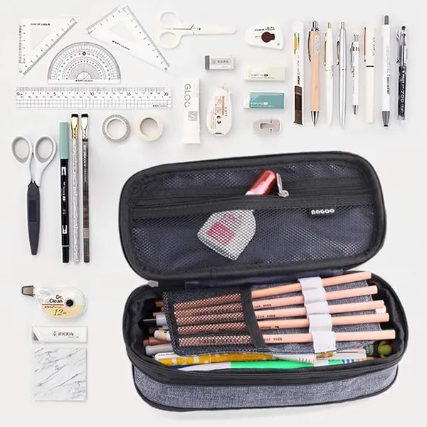 Black_Aesthetic_Pencil_Pouch_for_Kids_(22_X_6.5_X_7_Cm)