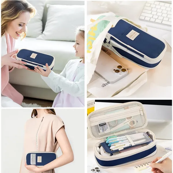 Grey_High_Capacity_Stationery_Pen_Bag_for_Kids_(22_X_6.5_X_7_Cm)