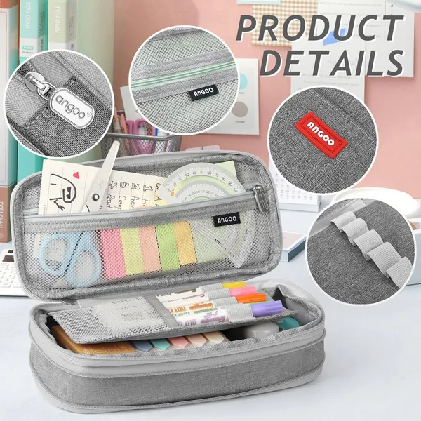Grey_Aesthetic_Pencil_Pouch_for_Kids_(22_X_6.5_X_7_Cm)