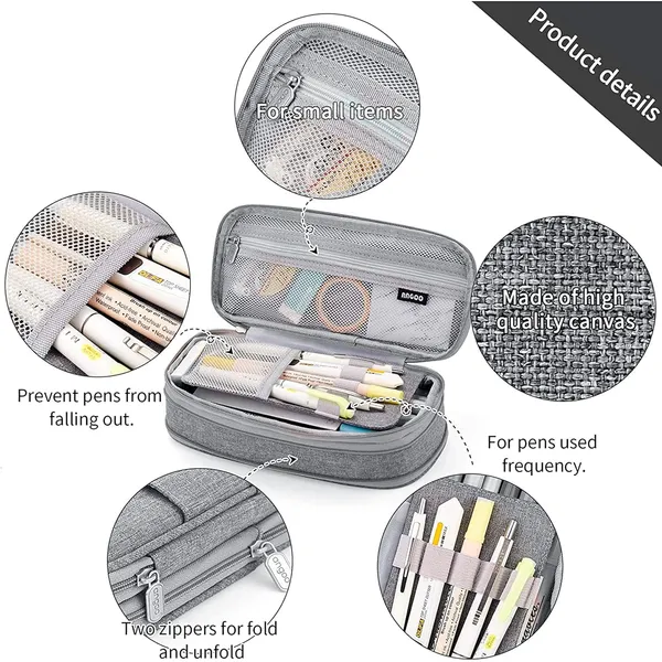 Grey_Aesthetic_Pencil_Pouch_for_Kids_(22_X_6.5_X_7_Cm)