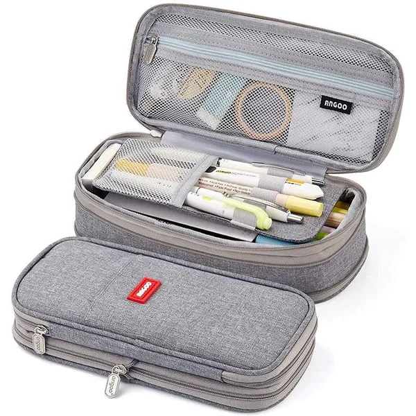 Grey_Aesthetic_Pencil_Pouch_for_Kids_(22_X_6.5_X_7_Cm)