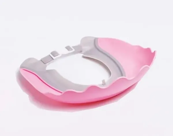 Pink_Adjustable_Silicone_Crown_Baby_Shower_Cap_(23_X_25_X_4.5_Cm)