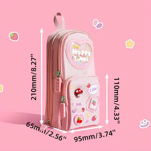 Pink_3_Compartment_Cute_Pencil_Pouch_Case_(20_X_10_X_5_Cm)
