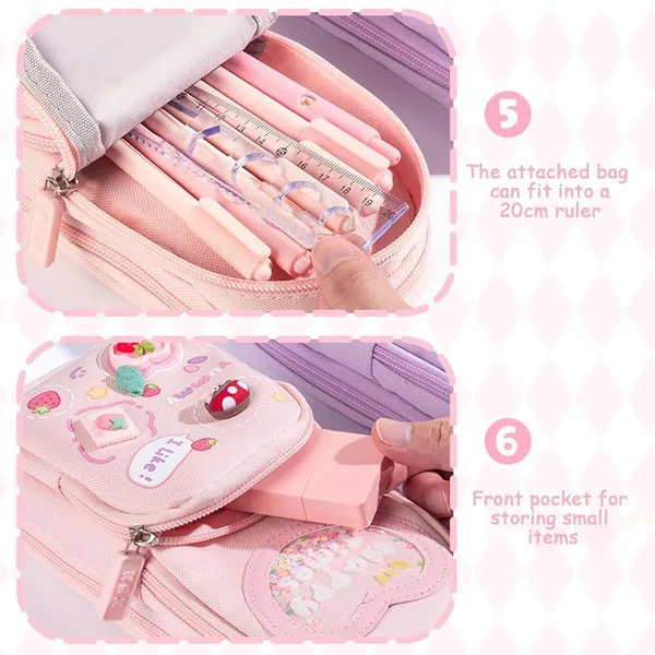 Pink_3_Compartment_Cute_Pencil_Pouch_Case_(20_X_10_X_5_Cm)