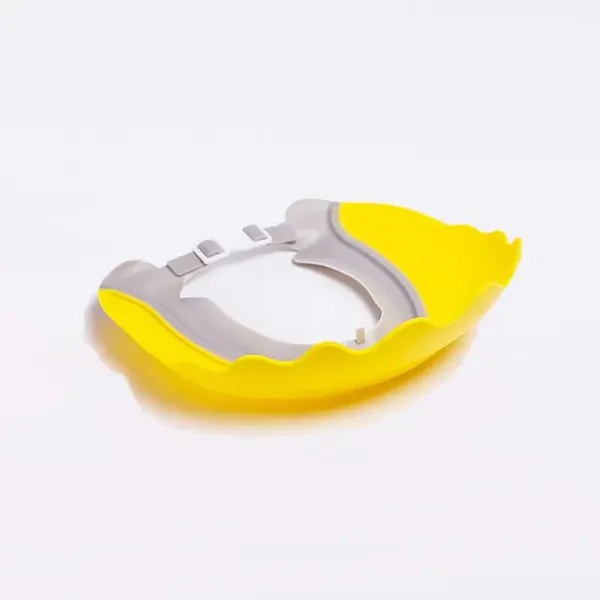 Yellow_Adjustable_Silicone_Crown_Baby_Shower_Cap_(23_X_25_X_4.5_Cm)