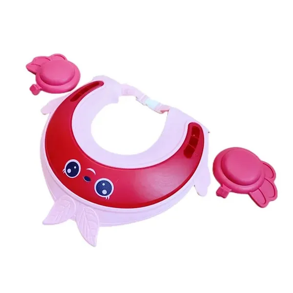 Red_Adjustable_Silicone_Crown_Baby_Shower_Cap_(29_X_31_X_3_Cm)
