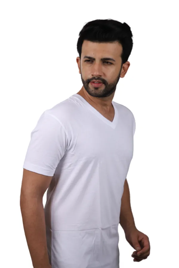 Pak_Of_2_Victor_White_100%_Cotton_V_Neck_Undershirt