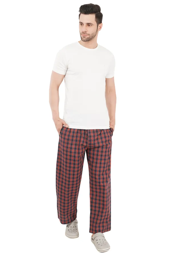 Red_Fire_Ball_100%_Madras_Cotton_Lounge_Wear_Pyjamas_For_Men