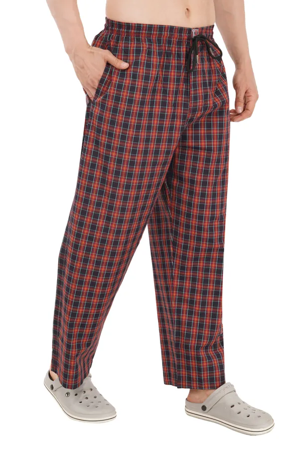 Red_Fire_Ball_100%_Madras_Cotton_Lounge_Wear_Pyjamas_For_Men