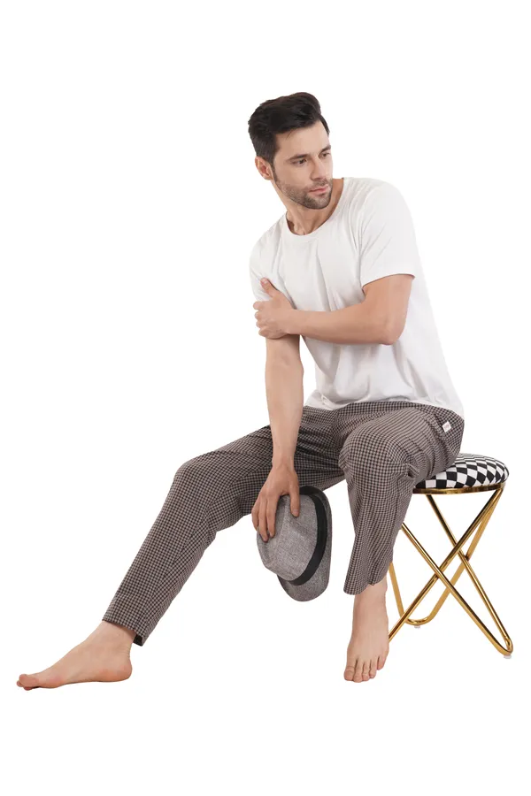 Brownie_100%_Madras_Cotton_Lounge_Wear_Pyjamas_For_Men