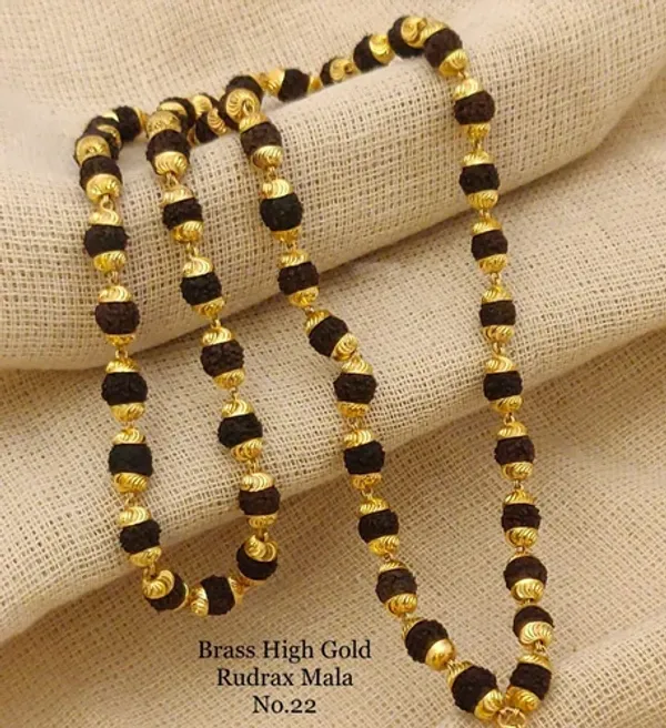 High_Gold_Brass_Jewellery,_High_Gold_Rudraksha_Mala