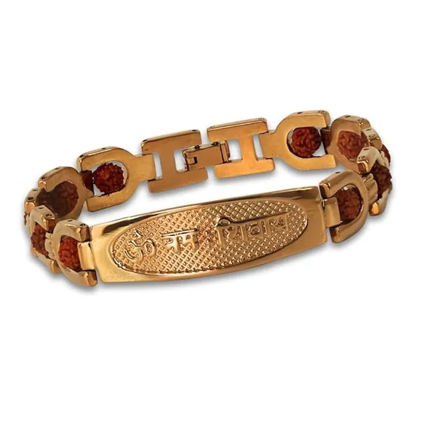 Om_Namah_Shivay_Rudraksha_Bracelet_|_Gold_Plated_Rudraksha_Bracelet_For_Men_And_Women_|_Rudraksha_Bracelet_|_Mahadev_Bracelet_|_Free_Size,_8.5_Inches_Long