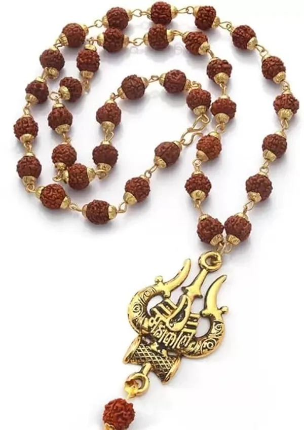 Mahakal_Locket_With_Rudraksha_Mala,_Golden_Shiny_Shiv_Trishul_Damru_Pendant,_Original_Spiritual_Shiva_Bholenath_Religious_Chain_Locket_For_Men_And_Women