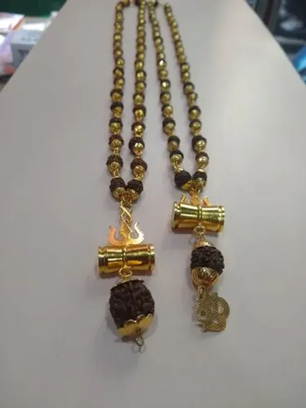 Shiv_Shakti_Kavach_Rudraksha_Damru_Locket_Pendant_Mala