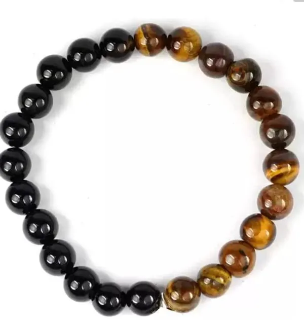 Triple_Protection_Natural_Black_Crystal_Bracelet_With_Tiger_Eye_8_mm
