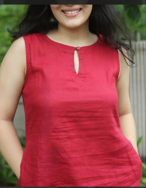 Cut_Sleeves_Cotton_Flex_Pink_Kurti_Plazo_Set