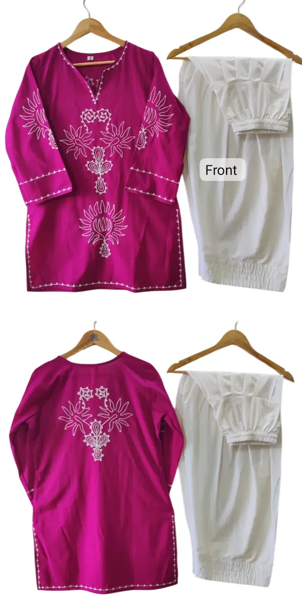 Embroidery_Work_Magenta_Farshi_Salwar_Set