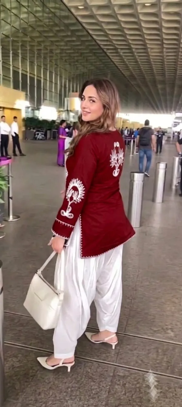 Embroidery_Work_Maroon_Farshi_Salwar_Set