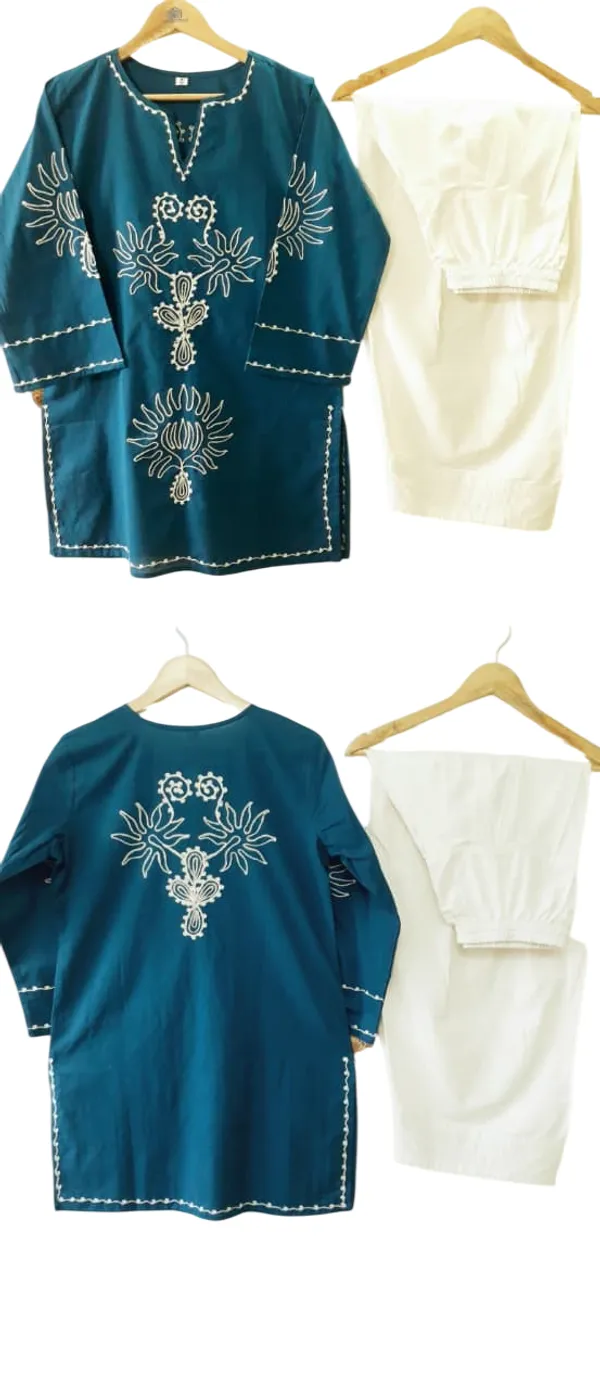 Embroidery_Work_Teal_Blue_Farshi_Salwar_Set