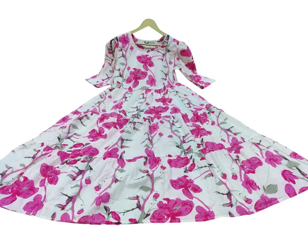 Printed_White_Multicolor_Cotton_Middi_Gown