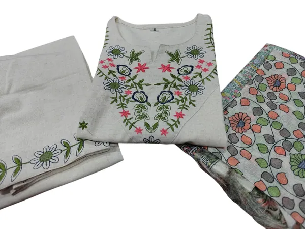Embroidary_Work_Off_White_Cotton_Flex_Suit_Set