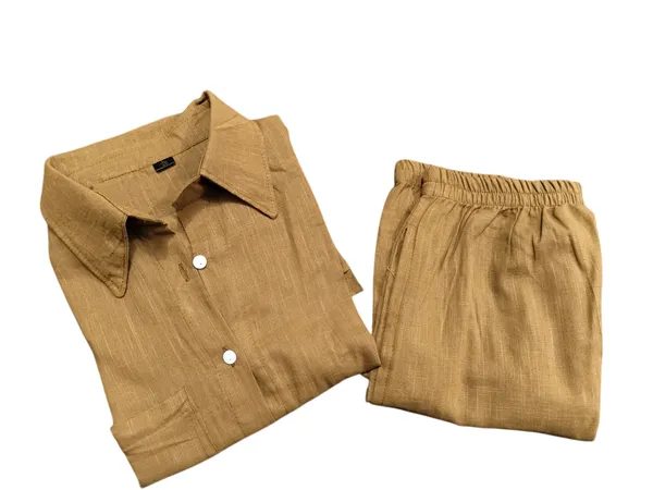 Brown_Cotton_Slub_Co_ord_Set