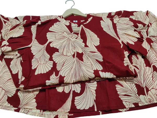 Printed_Maroon_Cotton_Middi_Gown