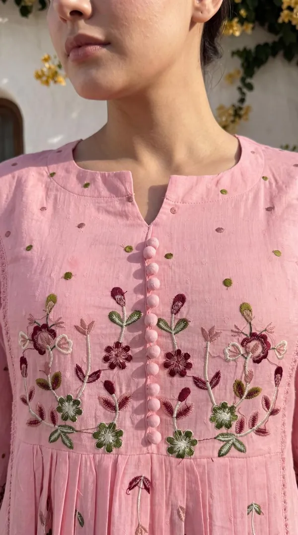 Designer_Embroidery_Work_Pink_Cotton_Suit_Set