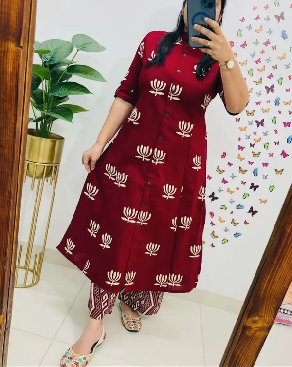 A-Line_Printed_Rosewood_Cotton_Co-erd_set
