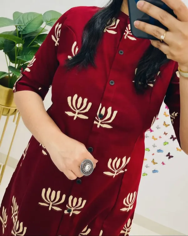 A-Line_Printed_Rosewood_Cotton_Co-erd_set